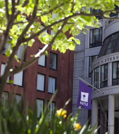 NYU Stern entrance